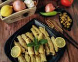 صورة لخطوة 8 من وصفة الملفوف المحشي اللذيذ 🥬🥬