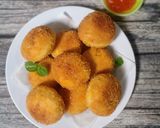Foto langkah ke 11 dari resep 1032. Roti Goreng Tanpa Ulen Isian Bakso.