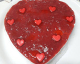 Foto del paso 8 de la receta: Tarta de queso muy romántica