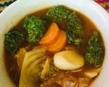 รูปขั้นตอนการทำที่ 3 ของ แกงส้มชะอมทอด ผักรวม เจ,วีแกน Vegan, No animals