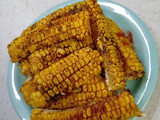 Sticks καλαμποκιού στο air fryer