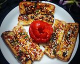 A picture of step 4 of Spicy Bread Garlic Sticks.