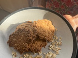 Vegan Ginger, Orange and Cinnamon Oat Biscuits🍊, Sugar free and Baking powder/soda free