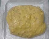 Foto langkah ke 12 dari resep Kunyit Chili Flakes Cheese Sourdough Bread (Open Bake Method).