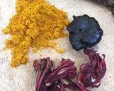Foto langkah ke 1 dari resep Kunyit Asam Rosella.
