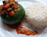 Foto del paso 5 de la receta: Zapallitos Rellenos con timbal del Arroz