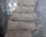 A picture of step 1 of Spring rolls.