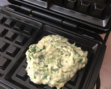 Foto del paso 4 de la receta: Gofres de espinacas (waffles)