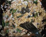 A picture of step 6 of Mutton masala fry.