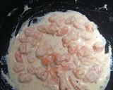 Foto del passaggio 6 della ricetta Trofie con crema di limone e gamberi al profumo di maggiorana