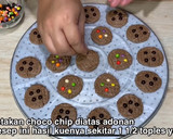 Foto langkah ke 4 dari resep Kue kering coklat wajan 4 bahan.