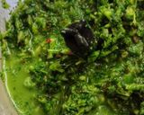 A picture of step 2 of My Spring Greens & Chilli Chutney.