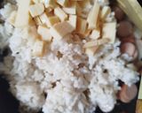 Foto langkah ke 1 dari resep Nasi Sosis Panggang Mentai.