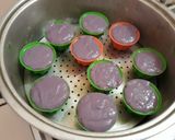Foto langkah ke 3 dari resep Kue mangkok ubi ungu.