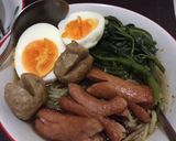 Foto langkah ke 3 dari resep Mie Rebus Lemonilo Rasa Ayam Bawang (Kreasi).