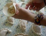 Foto del paso 8 de la receta: Empanadas de Carne o Jamón, Queso, Palmitos y Roqueford