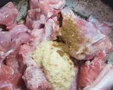 A picture of step 1 of Afghani Mutton Karahi ! 😋.