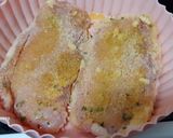 Foto del paso 8 de la receta Milanesa de cerdo en airfryer, con guisantes