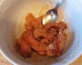 A picture of step 2 of Pork chow mein for 1.