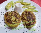Foto del paso 11 de la receta: Hamburguesas de pollo con calabacín y zanahoria