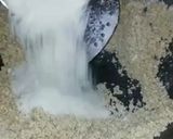A picture of step 7 of Sesame (till)milk cake recipe.