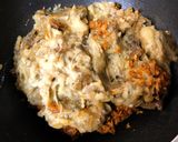 A picture of step 7 of Soya Baingan Bharta.