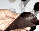 A picture of step 3 of Soft Chocolates Filing Cones.