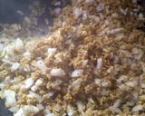 A picture of step 7 of Keema samosey.