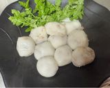 A picture of step 6 of Meatball Mochi.