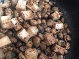 Nấm rơm kho đậu hũ