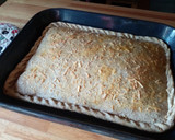 Foto del paso 5 de la receta: Tarta napolitana de jamón, queso y tomate con masa integral