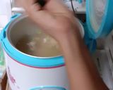 รูปขั้นตอนการทำที่ 4 ของ ข้าวต้มไข่หมูสับ (หม้อหุงข้าว)