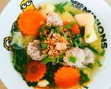 รูปขั้นตอนการทำที่ 4 ของ ต้มจืดหมูสับผักรวมมิตร