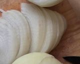 Foto del paso 4 de la receta: Tarta de cebolla, queso y orégano 🥧con masa de harinas de sorgo blanco e integral y de garbanzos 🥧