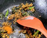 A picture of step 5 of Lemon Rice.