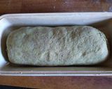 Kenyér zöldborsó pürével recept fázis 4 fotója