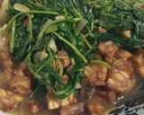 Foto langkah ke 6 dari resep Tumis tempe kangkung.