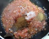 A picture of step 8 of Palak Paneer.
