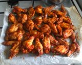 BBQ Csirkeszárnyak kéksajt szósszal (ketogén) recept fázis 4 fotója