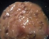 A picture of step 6 of Brown mushroom gravy.