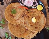 लच्छा पराठा और चना मसाला रेसिपी चरण 5 फोटो