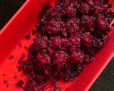 A picture of step 1 of Beetroot Muffin.