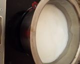 A picture of step 1 of Angoor rabdi.