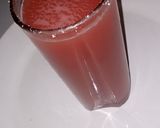A picture of step 2 of Cucumber and water lemon juice.
