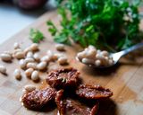 Melegszendvicskrém/tésztaszósz fehérbabból (gluténmentes, paleo, vegán, vegetáriánus) recept fázis 1 fotója