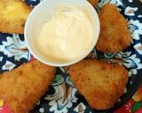 A picture of step 4 of Potato triangles nugguts.