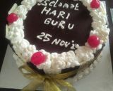 Foto langkah ke 4 dari resep Brownies kukus buat kue ultah.