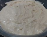 A picture of step 1 of Dahi vada.