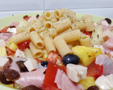 Foto del paso 1 de la receta: Ensalada de pasta y frutas de verano