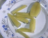 A picture of step 4 of Chicken buffalo burger meal.